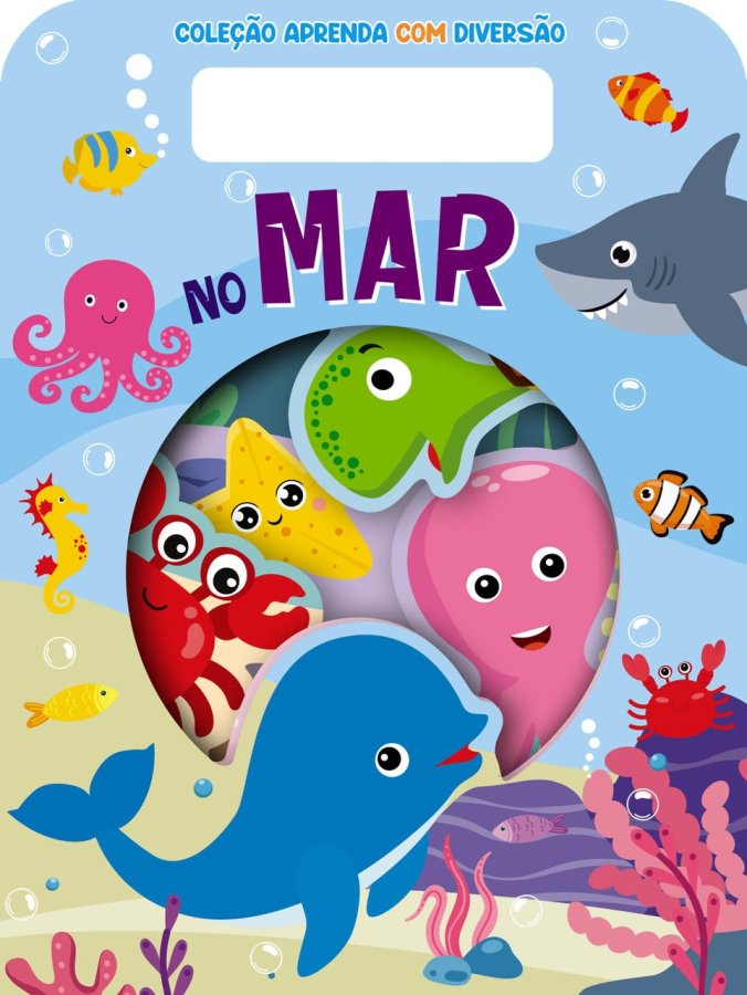 Capa de Coleção Aprenda com Diversão no Mar