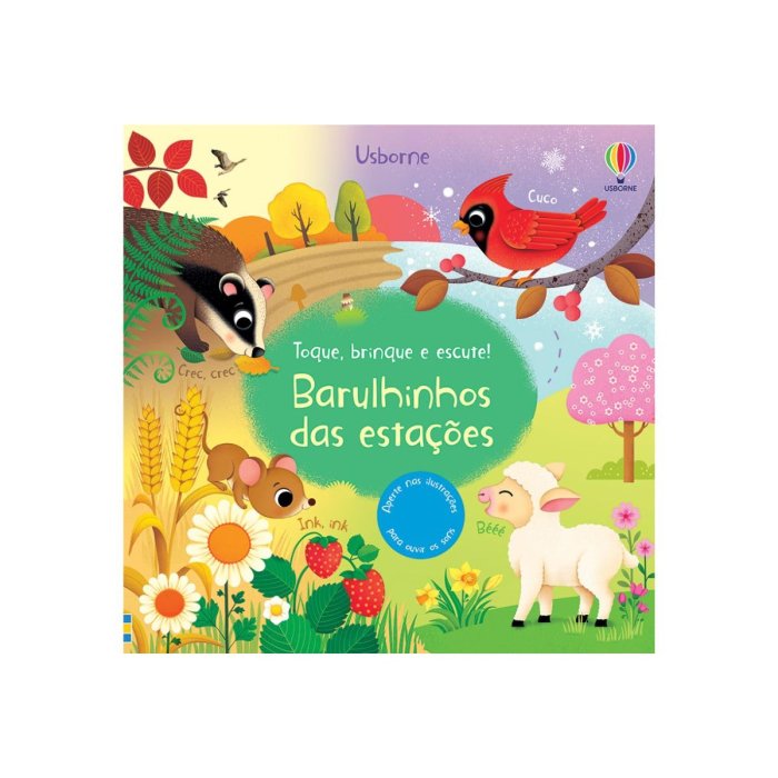 Capa de Barulinho das estações: Toque, brinque e escute!
