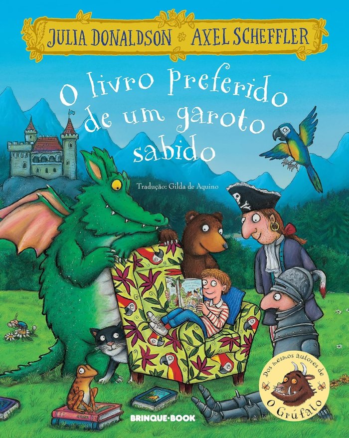Capa de O livro preferido de um garoto sabido