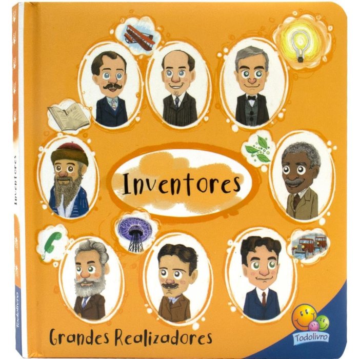 Capa de Grandes Realizadores: Inventores