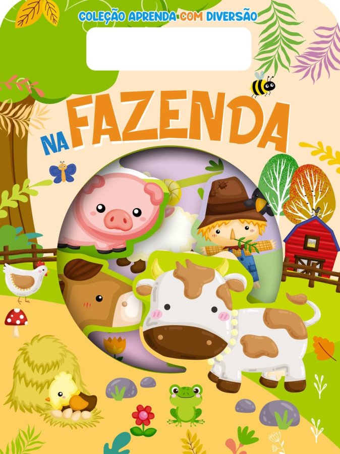 Capa de Coleção Aprenda com Diversão na Fazenda